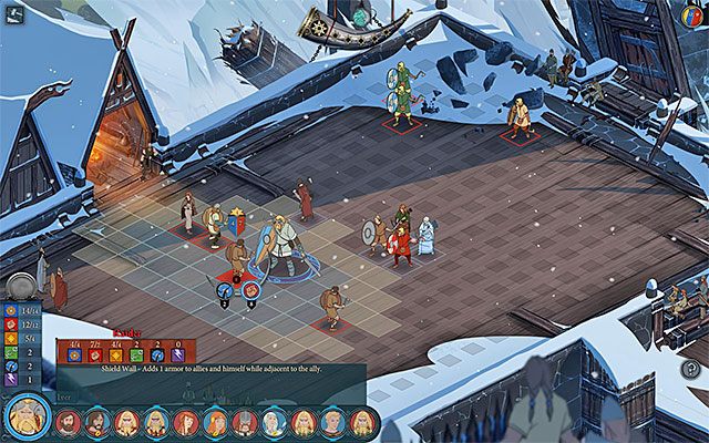 Możesz zostać zmuszony do walki z bandytami lub jej uniknąć - Frostvellr | Rozdział 4 / Chapter 4 w The Banner Saga - The Banner Saga - poradnik do gry