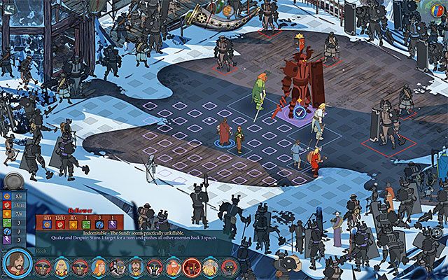 Rook powinien początkowo utrzymywać się z tyłu (nie za daleko - Zakończenie 2 | Rozdział 7 / Chapter 7 w The Banner Saga - The Banner Saga - poradnik do gry