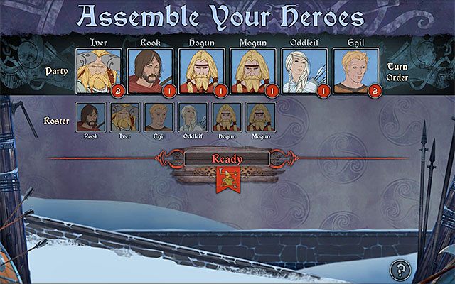 Możesz dołączyć do aktywnej drużyny tylko jednego z braci lub ich obu - Podróż do Frostvellr | Rozdział 2 / Chapter 2 w The Banner Saga - The Banner Saga - poradnik do gry
