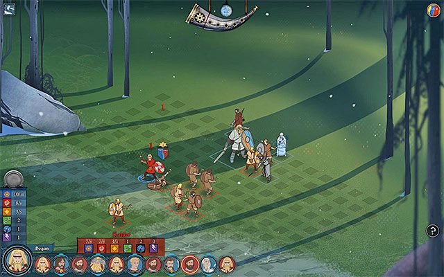 Atak Bloody Flail pozwala na zadanie kilku ciosów w jednej turze - Podróż do Frostvellr | Rozdział 2 / Chapter 2 w The Banner Saga - The Banner Saga - poradnik do gry