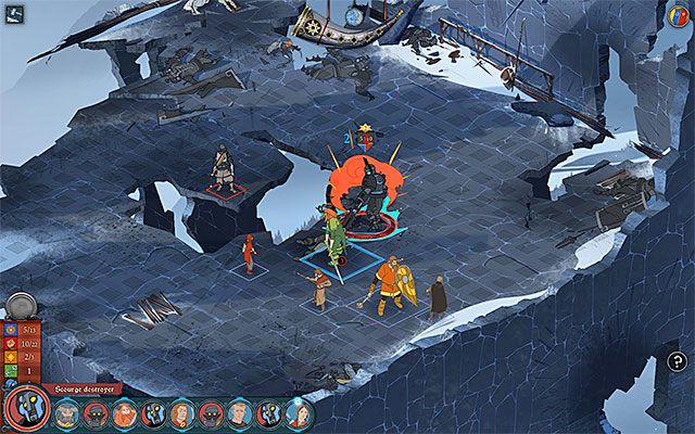 Uważaj na słabiej opancerzonych członków drużyny - Ridgehorn | Rozdział 3 / Chapter 3 w The Banner Saga - The Banner Saga - poradnik do gry