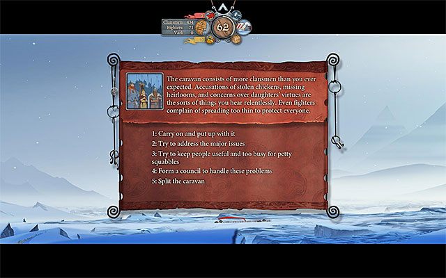 Karawana i jej problemy... - Podróż do Wyrmtoe | Rozdział 4 / Chapter 4 w The Banner Saga - The Banner Saga - poradnik do gry