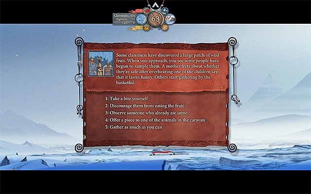 Nie zmarnuj okazji do pozyskania zapasów - Podróż do Wyrmtoe | Rozdział 4 / Chapter 4 w The Banner Saga - The Banner Saga - poradnik do gry