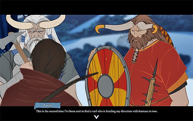Rozmowa z gigantami - Podróż do Grofheim | Rozdział 4 / Chapter 4 w The Banner Saga - The Banner Saga - poradnik do gry