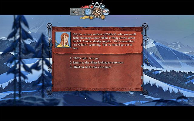 Nid na stałe dołączy do drużyny - Podróż do Sigrholm | Rozdział 6 / Chapter 6 w The Banner Saga - The Banner Saga - poradnik do gry