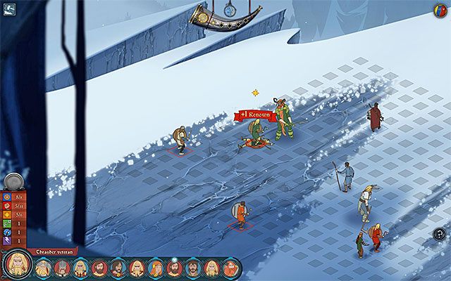 Możesz rozprawić się z bandytami, zastraszyć ich lub podarować im część zapasów - Podróż do Sigrholm | Rozdział 6 / Chapter 6 w The Banner Saga - The Banner Saga - poradnik do gry