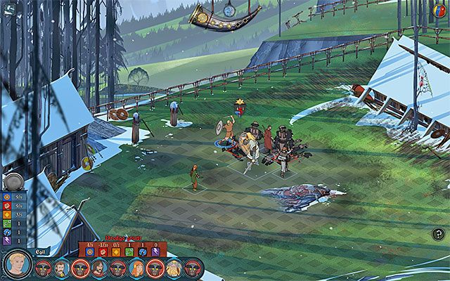 Podczas atakowania słabszych potworów też skupiaj się na konkretnych przeciwnikach - Skogr | Rozdział 2 / Chapter 2 w The Banner Saga - The Banner Saga - poradnik do gry