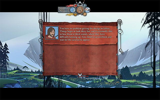 Finał wizyty w Skogr dla wariantu B - Skogr | Rozdział 2 / Chapter 2 w The Banner Saga - The Banner Saga - poradnik do gry