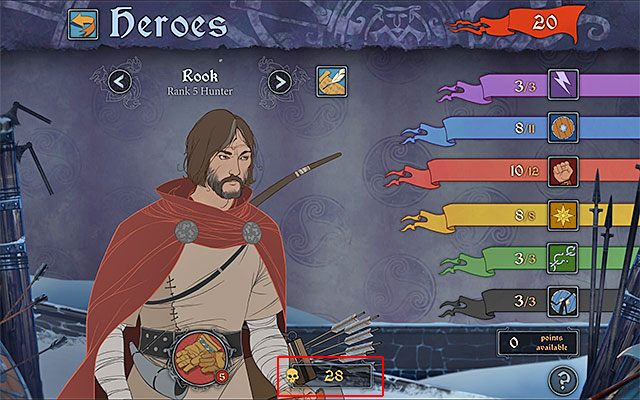 Mechanizm rozwoju postaci w grze The Banner Saga nie jest jakoś specjalnie rozbudowany, aczolwiek zawiera on kilka nietypowych rozwiązań, o których dobrze byłoby wiedzieć jeszcze przed przystąpieniem do właściwej rozgrywki - Poziomy doświadczenia | Rozwój postaci w The Banner Saga - The Banner Saga - poradnik do gry