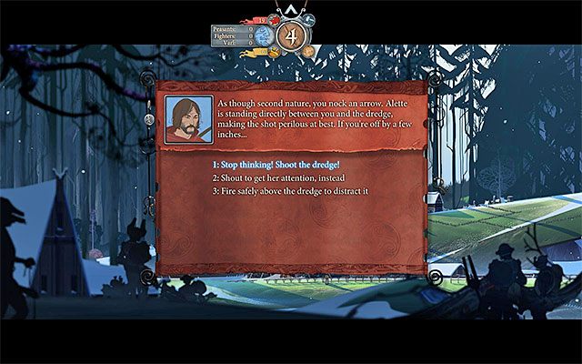 Egil może zginąć jeśli wybierzesz złe opcje dialogowe - Ważniejsze decyzje | Ważne decyzje i mapa świata | The Banner Saga - The Banner Saga - poradnik do gry