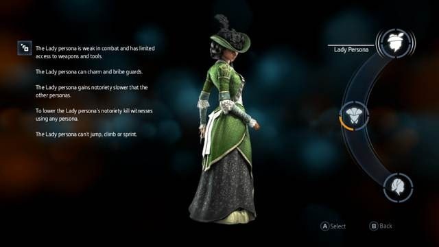 Lady Persona - Osobowości w Assassins Creed Liberation | Inne mechanizmy rozgrywki - Assassins Creed: Liberation HD - poradnik do gry