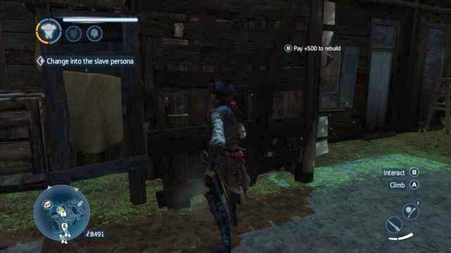 Zanim skorzystasz z przebieralni musisz ją zakupić - Osobowości w Assassins Creed Liberation | Inne mechanizmy rozgrywki - Assassins Creed: Liberation HD - poradnik do gry