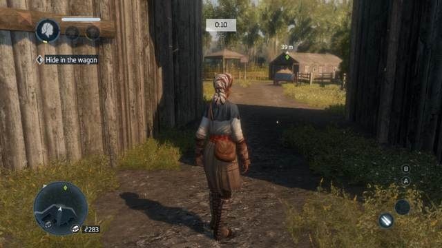 Wbiegnij na wóz z sianem - Sekwencja 1 | Wątek główny w Assassins Creed Liberation - Assassins Creed: Liberation HD - poradnik do gry