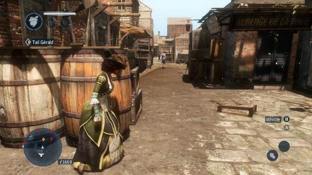 Nie pozwól śledzonemu oddalić się - Sekwencja 1 | Wątek główny w Assassins Creed Liberation - Assassins Creed: Liberation HD - poradnik do gry