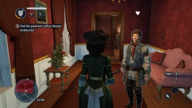 Możesz uwieść strażników, nie musisz ich zabijać - Sekwencja 1 | Wątek główny w Assassins Creed Liberation - Assassins Creed: Liberation HD - poradnik do gry