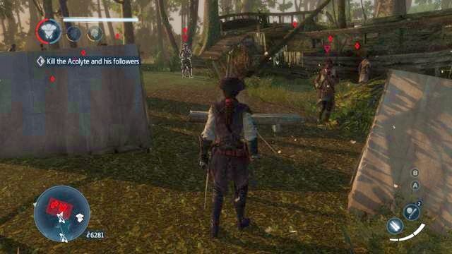 Oczyść obozowisko z wrogów - Sekwencja 2 | Wątek główny w Assassins Creed Liberation - Assassins Creed: Liberation HD - poradnik do gry