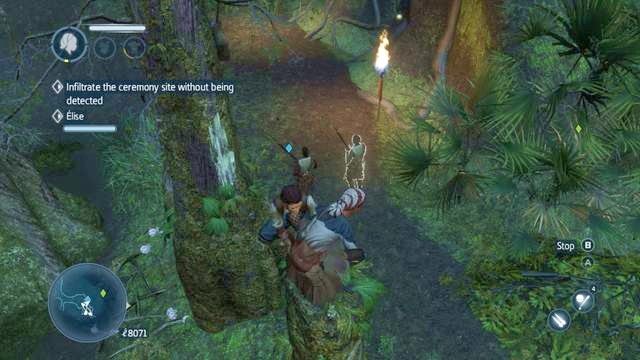 Zdejmij dwóch przeciwników naraz przy pomocy Ukrytych Ostrzy - Sekwencja 2 | Wątek główny w Assassins Creed Liberation - Assassins Creed: Liberation HD - poradnik do gry