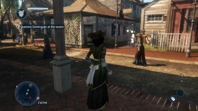 Kapitan siedzi przy beczkach koło płotu - Sekwencja 3 | Wątek główny w Assassins Creed Liberation - Assassins Creed: Liberation HD - poradnik do gry