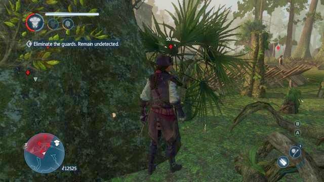 Chowaj się za dużymi obiektami - Sekwencja 3 | Wątek główny w Assassins Creed Liberation - Assassins Creed: Liberation HD - poradnik do gry