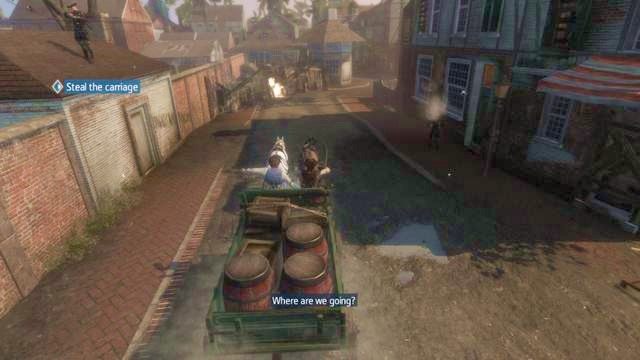 Kontroluj wóz unikając przeszkód - Sekwencja 3 | Wątek główny w Assassins Creed Liberation - Assassins Creed: Liberation HD - poradnik do gry