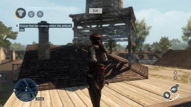 Strąć drewniane konstrukcje na dachach - Sekwencja 3 | Wątek główny w Assassins Creed Liberation - Assassins Creed: Liberation HD - poradnik do gry