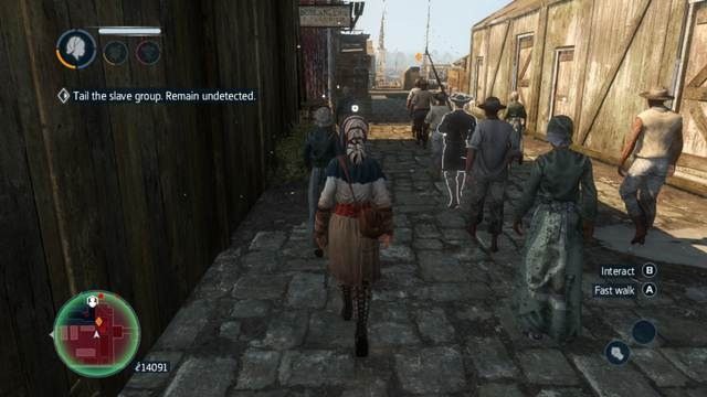 Udaj się wraz z pozostałymi więźniami na statek - Sekwencja 4 | Wątek główny w Assassins Creed Liberation - Assassins Creed: Liberation HD - poradnik do gry