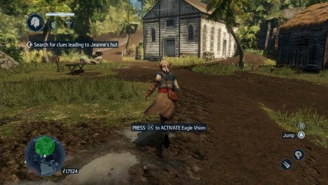 Aktywuj Sokoli Wzrok w zielonej strefie - Sekwencja 4 | Wątek główny w Assassins Creed Liberation - Assassins Creed: Liberation HD - poradnik do gry