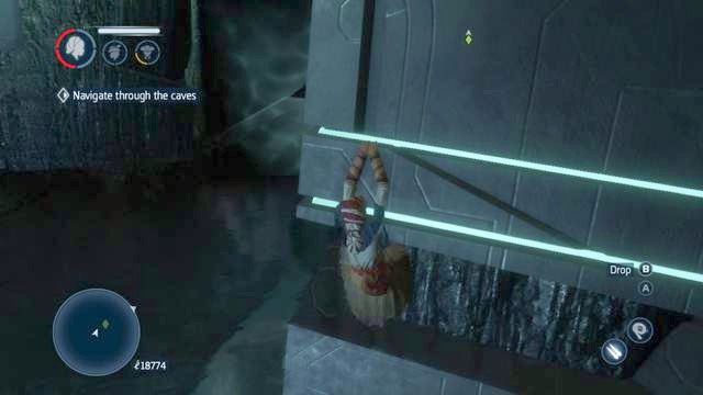 Wespnij się po filarze z białymi paskami - Sekwencja 4 | Wątek główny w Assassins Creed Liberation - Assassins Creed: Liberation HD - poradnik do gry