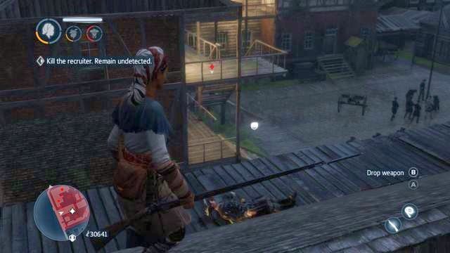 Zlokalizuj beczkę przy schodach - Sekwencja 5 | Wątek główny w Assassins Creed Liberation - Assassins Creed: Liberation HD - poradnik do gry