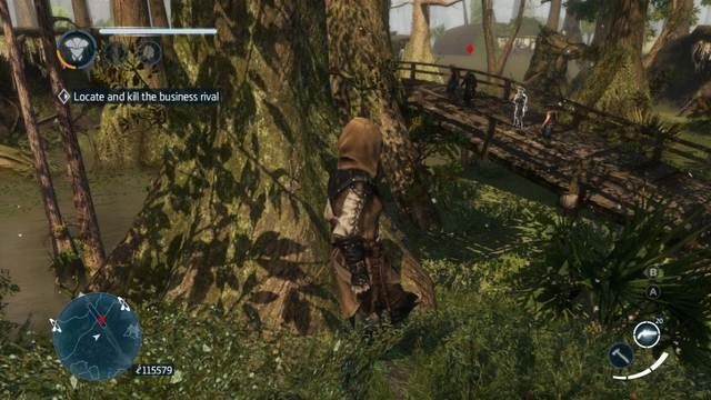Dostrzeż patrol żołnierzy - Sekwencja 5 | Wątek główny w Assassins Creed Liberation - Assassins Creed: Liberation HD - poradnik do gry