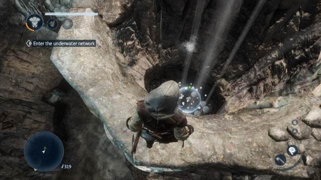 Zeskocz w dół do wody - Sekwencja 6 | Wątek główny w Assassins Creed Liberation - Assassins Creed: Liberation HD - poradnik do gry