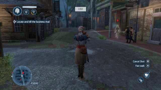 Pozbądź się ochroniarzy, by móc przeszukać ciało - Przeciwnicy biznesu (Business Rivals) | Misje poboczne w AC Liberation - Assassins Creed: Liberation HD - poradnik do gry