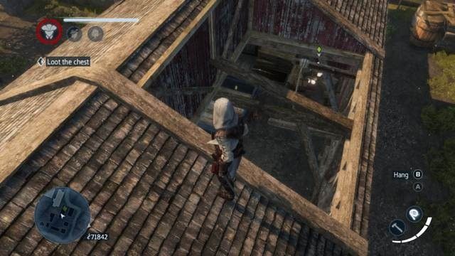 Otwór w dachu budynku - Pozostałe zadania | Misje poboczne w Assassins Creed Liberation - Assassins Creed: Liberation HD - poradnik do gry