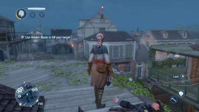 Cel skręci potem w lewo - możesz go uprzedzić - Detektyw (Detective) - Nowy Orlean | Misje postaci w Assassins Creed Liberation - Assassins Creed: Liberation HD - poradnik do gry