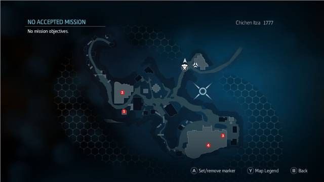 Lokalizacja stron dziennika w Chichen Itza - Znajdźki główne | Znajdźki w Assassins Creed Liberation - Assassins Creed: Liberation HD - poradnik do gry