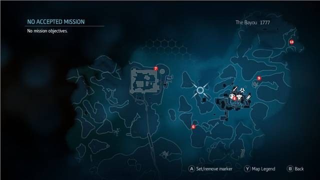 Chorzy w północnej części Bayou - Znajdźki pozostałe | Znajdźki w Assassins Creed Liberation - Assassins Creed: Liberation HD - poradnik do gry