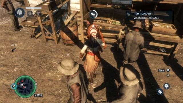 Indianin z laleczką voodoo - Przedmioty postaci | Znajdźki w Assassins Creed Liberation - Assassins Creed: Liberation HD - poradnik do gry