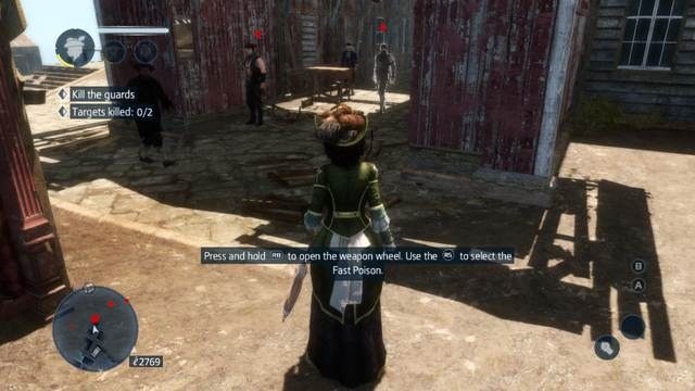 Dmuchawka w parasolu - Bronie | System walki w Assassins Creed Liberation - Assassins Creed: Liberation HD - poradnik do gry