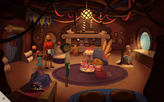 Rodzina na przyjęciu - Przyjęcie | Rozdział 1 - Vella | Broken Age - Broken Age - poradnik do gry