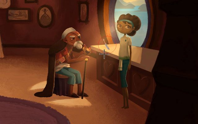 Dziadek wbija nóż w stół - Przyjęcie | Rozdział 1 - Vella | Broken Age - Broken Age - poradnik do gry