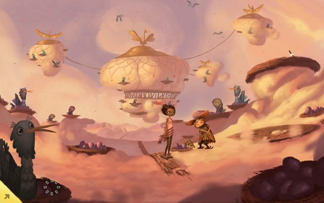 Porozmawiaj z dziewczynką - Gniazdo | Rozdział 1 - Vella | Broken Age - Broken Age - poradnik do gry