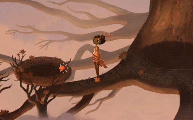 Zabierz owoce - Gniazdo | Rozdział 1 - Vella | Broken Age - Broken Age - poradnik do gry