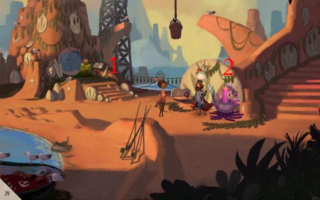 Porozmawiaj Marshallem - Wioska | Rozdział 1 - Vella | Broken Age - Broken Age - poradnik do gry