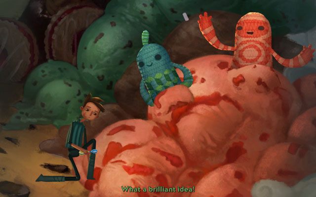 Lodowa lawina - Pierwsze misje | Rozdział 1 - Shay | Broken Age - Broken Age - poradnik do gry