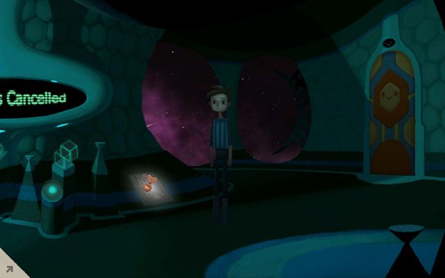 Użyj klucza by otworzyć kratkę - Dolny pokład | Rozdział 1 - Shay | Broken Age - Broken Age - poradnik do gry