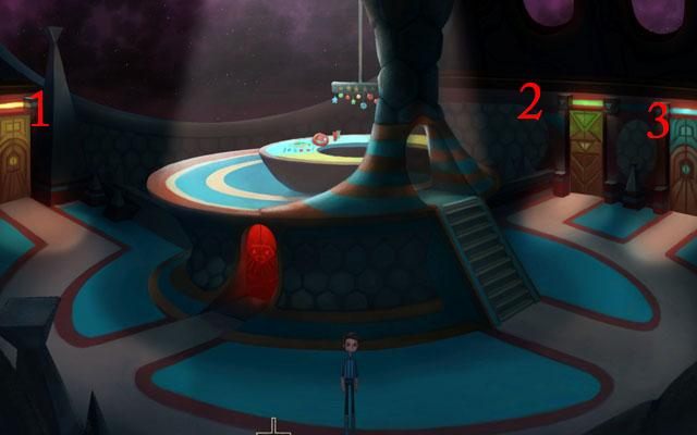 Wyjścia z pomieszczenia - Eksploracja statku | Rozdział 1 - Shay | Broken Age - Broken Age - poradnik do gry