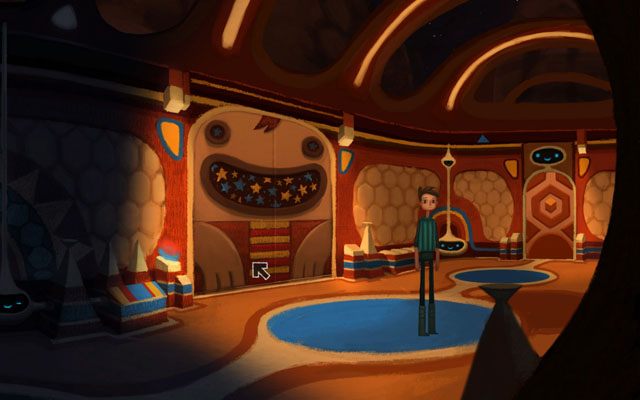 Przejdź przez te drzwi - Eksploracja statku | Rozdział 1 - Shay | Broken Age - Broken Age - poradnik do gry