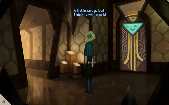 Załóż hełm - Eksploracja statku | Rozdział 1 - Shay | Broken Age - Broken Age - poradnik do gry