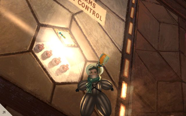 Użyj noża - Eksploracja statku | Rozdział 1 - Shay | Broken Age - Broken Age - poradnik do gry