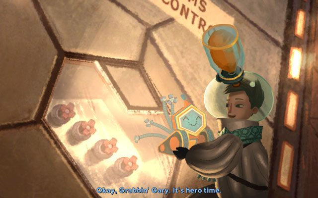 Użyj robota - Eksploracja statku | Rozdział 1 - Shay | Broken Age - Broken Age - poradnik do gry